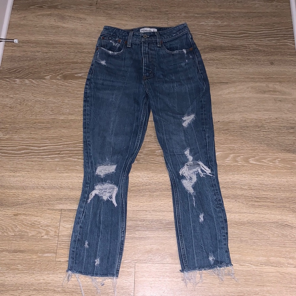 Abercrombie Curve Love Mom Jeans